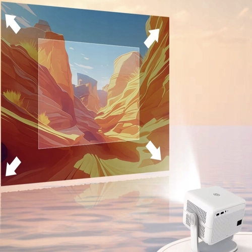 Projecteur intelligent Magcubic L018 4K 1080p Android TV LED WiFi BT Haut-parleur